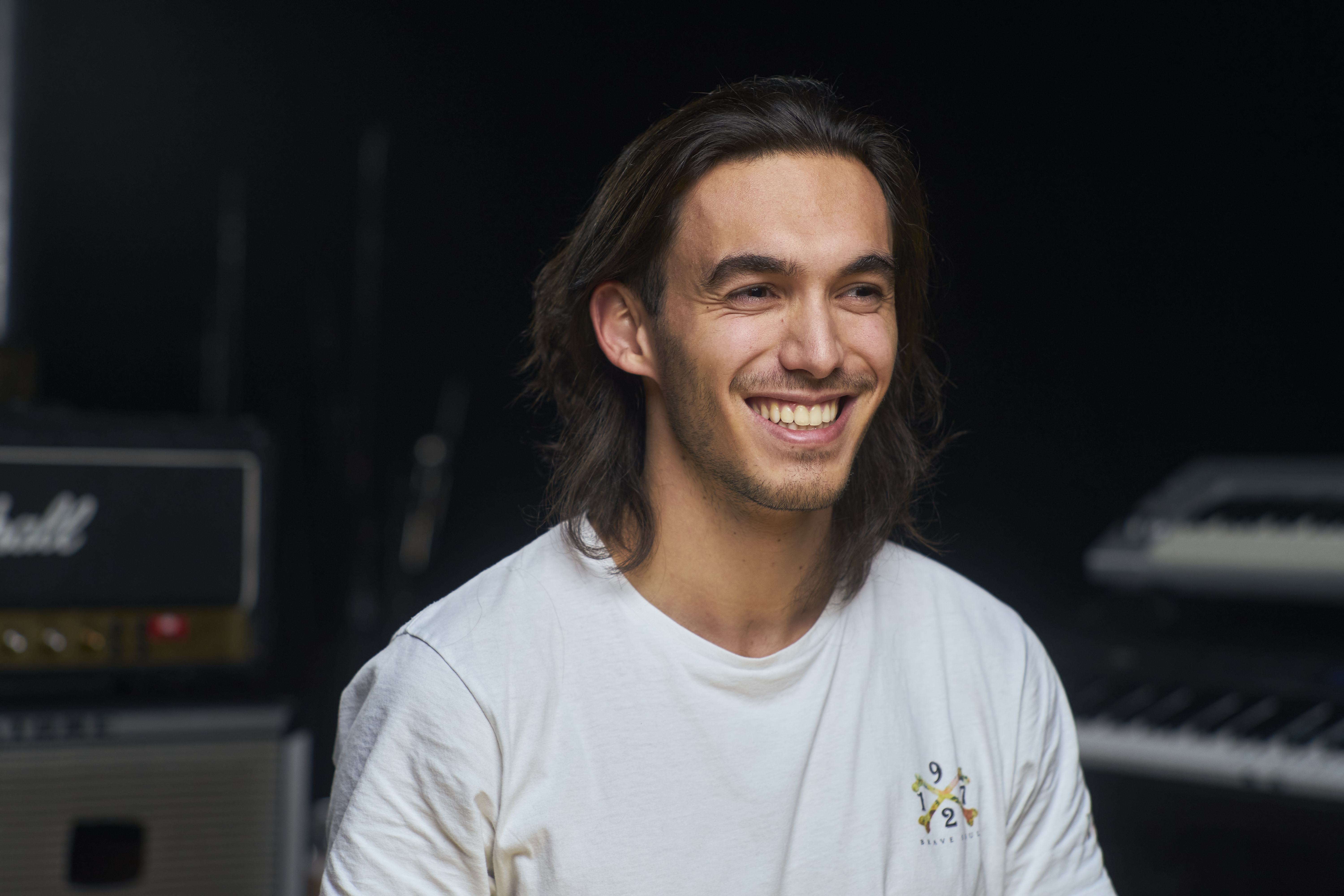 Portrait in studio